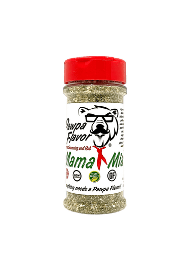 Pawpa Flavor Seasonings and Rubs medium 3oz Mama Mia